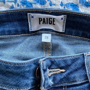 Paige skinny ankle jeans